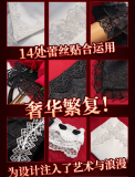 (BFM) ChuShouMao Date A Live Kurumi Tokisaki Gothic Lolita Cosplay Costume