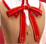 iCOS Fate Stay Night Homurabara Gakuen Girl's Uniform Tosaka Rin Cosplay Costume