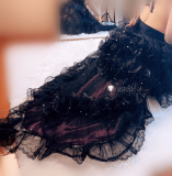 Neon Genesis Evangelion Rei Ayanami Whisper of Flower Purple Gown Lolita Dress Cosplay Costume