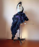 Neon Genesis Evangelion Rei Ayanami Whisper of Flower Purple Gown Lolita Dress Cosplay Costume