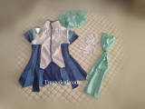 Vocaloid Aoki Lapis Blue Cosplay Costume