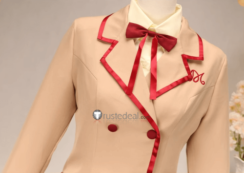 Yumeiro Patissiere Ichigo Amano School Uniform Cosplay Costume 2