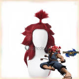 Monster Hunter Rise Utsushi Odogaron Street Fighter Akuma Styled Cosplay Wig