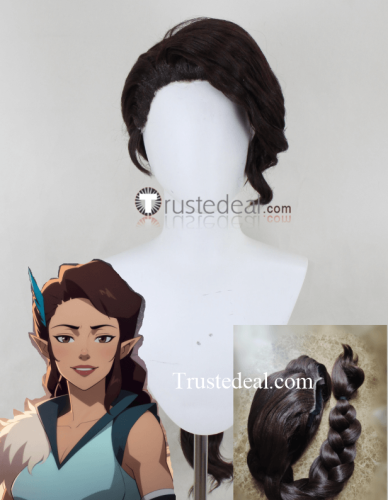 The legend of Vox Machina Percival de Rolo Percy Pike Trickfoot Lady Vex'ahlia de Rolo Vex Vax'ildan Vax Styled Cosplay Wig