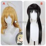 Girls' Last Tour Shoujo Shuumatsu Ryokou Chito Yuuri Black Blonde Prestyled Cosplay Wig