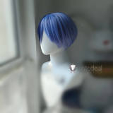 Project Sekai Aoyagi Toya Kamishiro Rui Shinonome Akito Kaito Blue Cosplay Wig