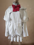 Guilty Gear Elphelt Ramlethal Valentine Ramletherl White Black Green School Academy Uniform Cosplay Costume