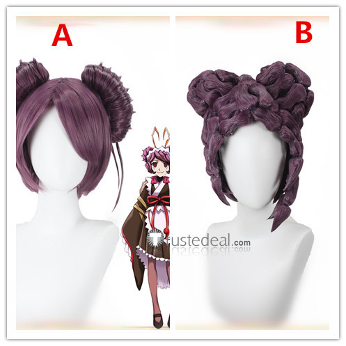 Overlord Entoma Vasilissa Zeta Purple Styled Cosplay Wig