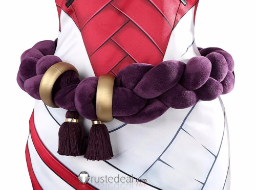 2XKO League of Legends LOL Ahri Red Cosplay Costume