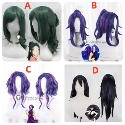 Boku no Hero Academia BNHA Lady Nagant Kaina Tsutsumi Inko Midoriya Midnight Cosplay Wig