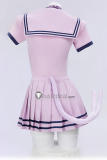 Gijinka Eevee Espeon Fluffy Jumpsuit Bunny Sailor Suit Purple Cosplay Costume