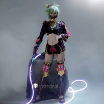 Genshin Impact Kuki Shinobu Ninja Cosplay Costume