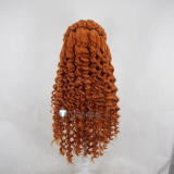 One Piece Curly Dadan Vinsmoke Yonji Winch Green Styled Cosplay Wig