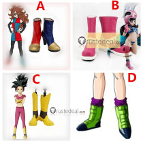 Dragon Ball Videl Chi Chi Kefla Android 21 Cosplay Boots Shoes