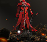 Genshin Impact Diluc Ragnvindr New Skin Red Dead of Night Cosplay Costume Custom Size