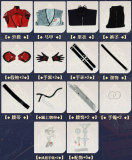 Genshin Impact Diluc Ragnvindr New Skin Red Dead of Night Cosplay Costume Custom Size