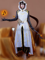 Genshin Impact Zhongli Morax The Seven Archons Cosplay Costume