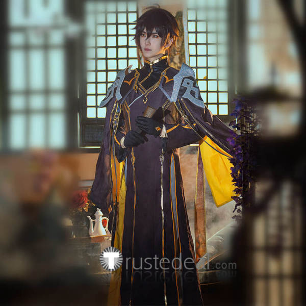Genshin Impact Zhongli New PV Cosplay Costume