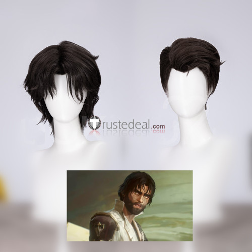 League of Legends LOL Arcane 2 Jinx Jayce Brown Blue Space Buns Cosplay Wig