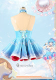 Vocaloid Haiyi Blue Dress Cosplay Costume