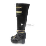 League of Legends Arcane Caitlyn Ekko Purple Brown Cosplay Boots Shoes