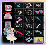 Aikatsu Universe Aikatsu Stars Nijino Yume Star Wings Pink Gown Cosplay Costume