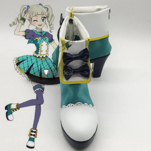 Aikatsu Universe Aikatsu Stars Nijino Yume Star Wings Shirogane Lily Yurika Todo Cosplay Shoes Boots