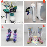 Aikatsu Universe Aikatsu Stars Nijino Yume Star Wings Shirogane Lily Yurika Todo Cosplay Shoes Boots