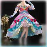 Aikatsu Universe Aikatsu Stars Nijino Yume Star Wings Pink Gown Cosplay Costume