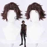 League of Legends LOL Arcane Season 2 Silco The Piltover Enforcer Vi Viktor Brown Pink Black Cosplay Wig