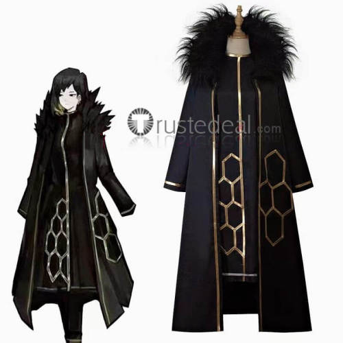 Library Of Ruina Binah Librarian Arbiter Black Cosplay Costume