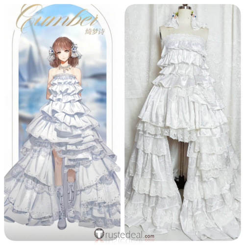 Light and Night Heroine Wedding Dress Comber Cosplay Costume