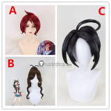 Pokemon Legends Arceus Arezu Scarlet and Violet Sword Shield Allister Hilda Prestyled Cosplay Wig