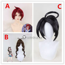 Pokemon Legends Arceus Arezu Scarlet and Violet Sword Shield Allister Hilda Prestyled Cosplay Wig