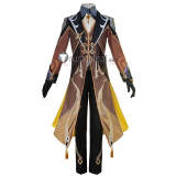 Genshin Impact Zhongli Cosplay Costume Large Size