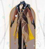 Genshin Impact Zhongli Cosplay Costume Large Size