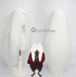 Dandadan Jin Enjoji Jiji Turbo Granny Seiko Ayase White Pink Cospay Wig