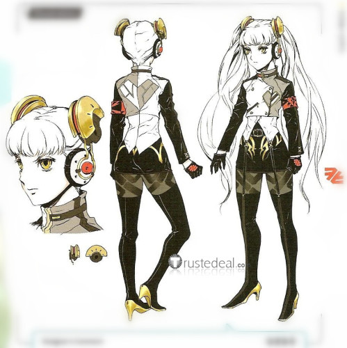 Vocaloid Project DIVA F Miku Gothic Agitation Cosplay Costume