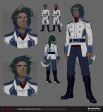 RWBY Marrow Amin Salem Penny Polendina Orange Prestyled Cosplay Wig