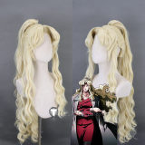 Black Lagoon Balalaika Revy Rebecca Lee Roberta Rosarita Cisneros Dark Red Black Blonde Cosplay Wig