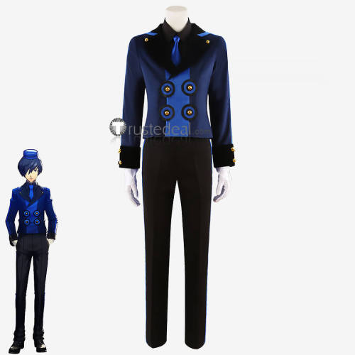 Persona 3 Reload P3R Makoto Yuki Blue Cosplay Costume