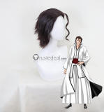 Bleach Sousuke Aizen Dark Brown Prestyled Cosplay Wig