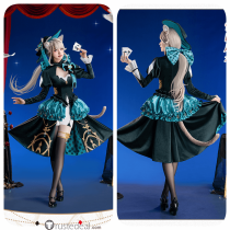 ChuShouMao Genshin Impact Lynette Magic Night Fanart Cosplay Costume