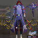 Honkai Star Rail Moze Purple Cosplay Costume