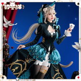 ChuShouMao Genshin Impact Lynette Magic Night Fanart Cosplay Costume