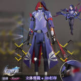 Honkai Star Rail Moze Purple Cosplay Costume