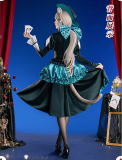 ChuShouMao Genshin Impact Lynette Magic Night Fanart Cosplay Costume