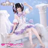 ChuShouMao Love Live Kotori Honoka Nico Umi Rin Hanayo Eli Maki Tojo Nozomi White Valentines Day Cosplay Costume