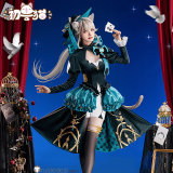 ChuShouMao Genshin Impact Lynette Magic Night Fanart Cosplay Costume