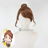 Pokemon Sword and Shield Isle of Armor Victor Yuri Gloria Kabu Grey Brown Prestyled Cosplay Wig